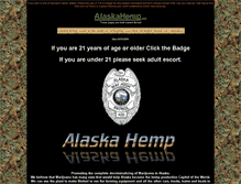 Tablet Screenshot of alaskahemp.com